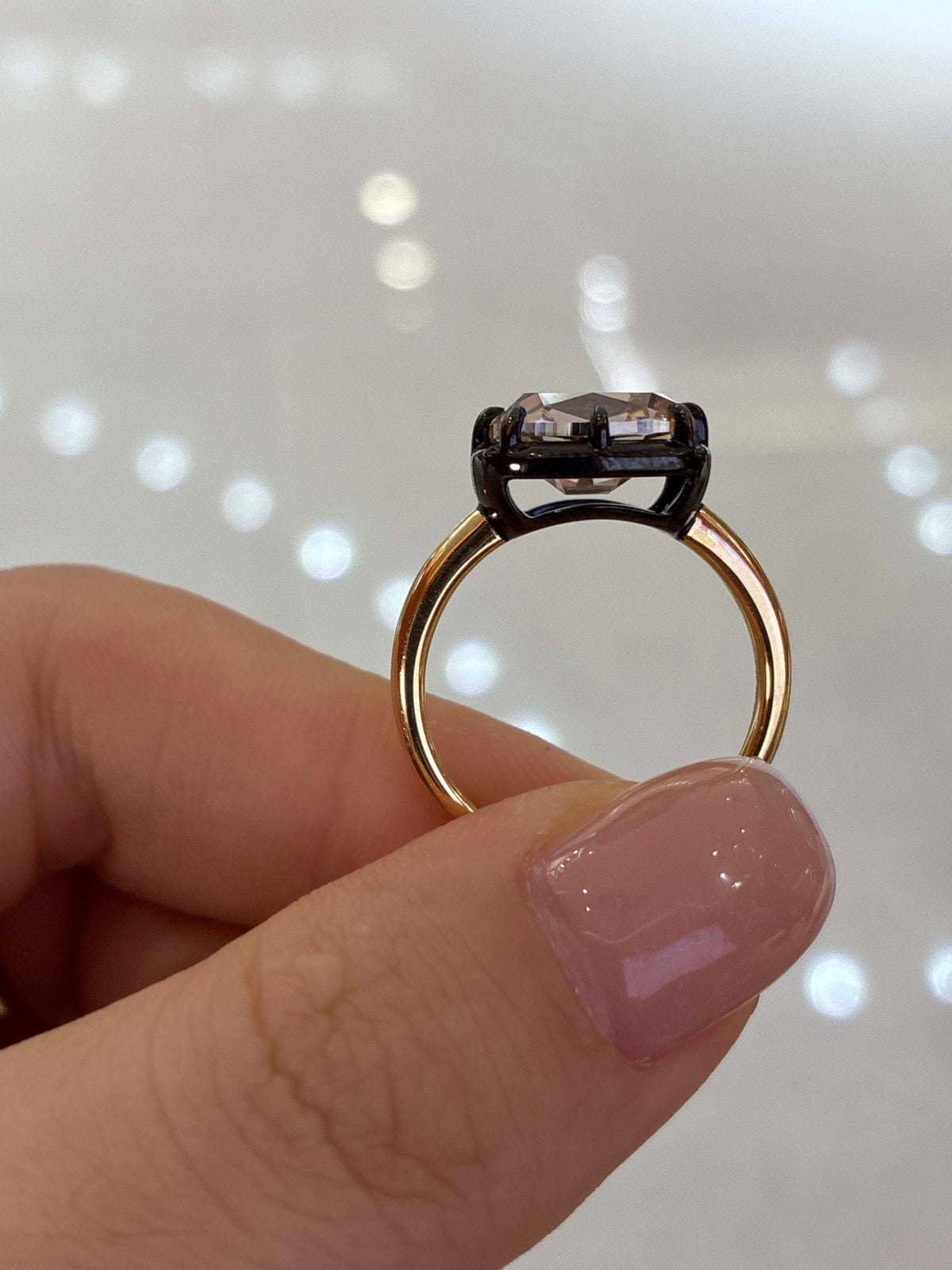 Half deposit For marisa 14k yellow gold champagne diamond