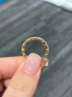 For yoda 18k yellow gold D VVS marquis cut