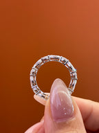deposit for llovelucy 14k yellow gold About 2 carats in total Marquise and Round Mixed-Cut Eternity Band D/vvs2