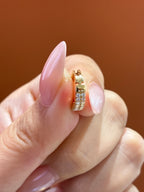 For flossandfound 18k yellow 0.4ct D Vvs