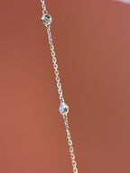 Remaining balance
 For Tracey 14k yellow gold 2ct E/ vs1 emerald cut necklace